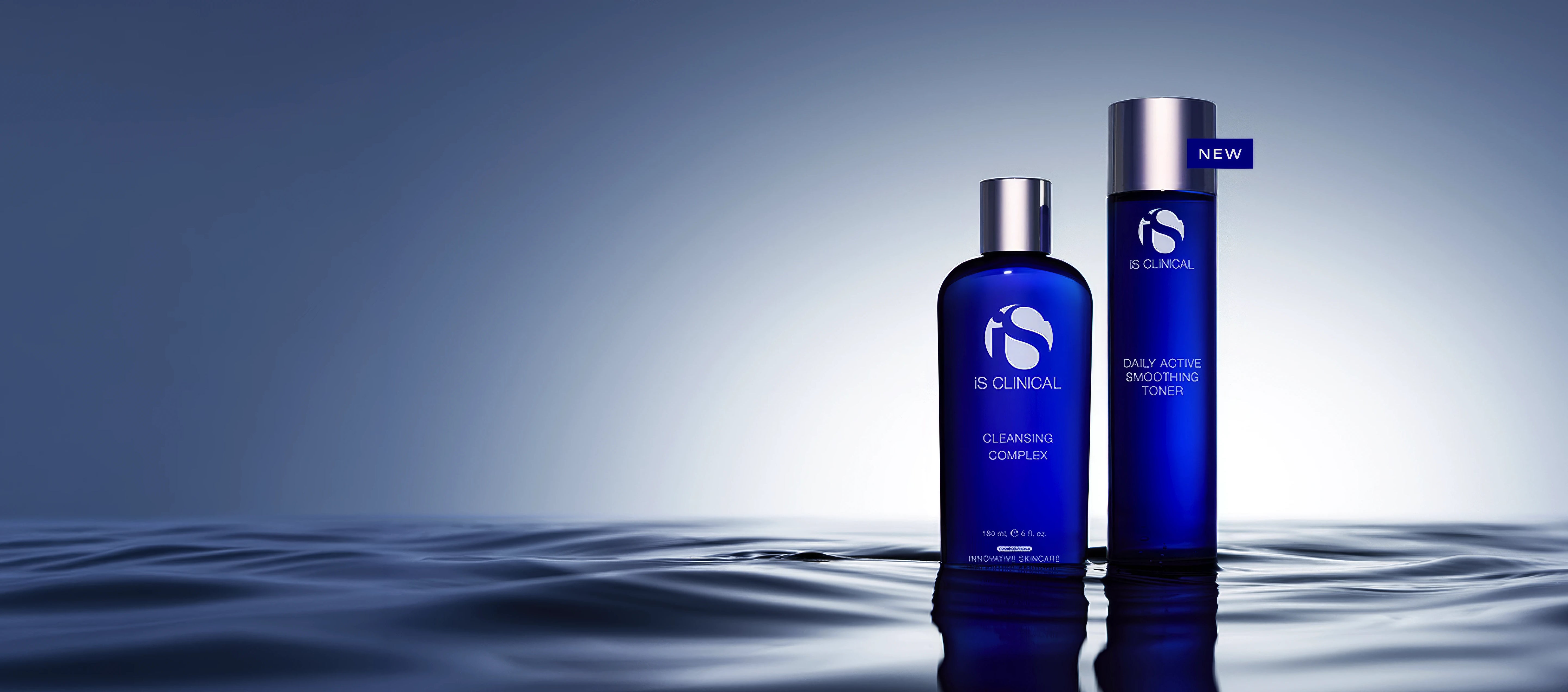 iS Clinical Cleansing Complex and Daily Active Smoothing Toner